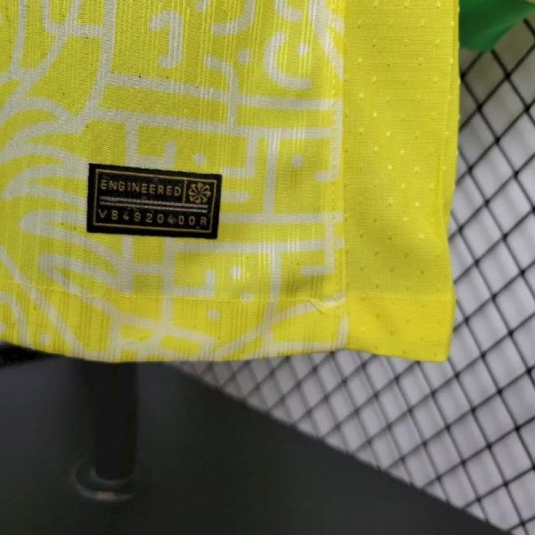 Brazil 2024/25 Home Long Sleeves Jersey Player Version - Image 7
