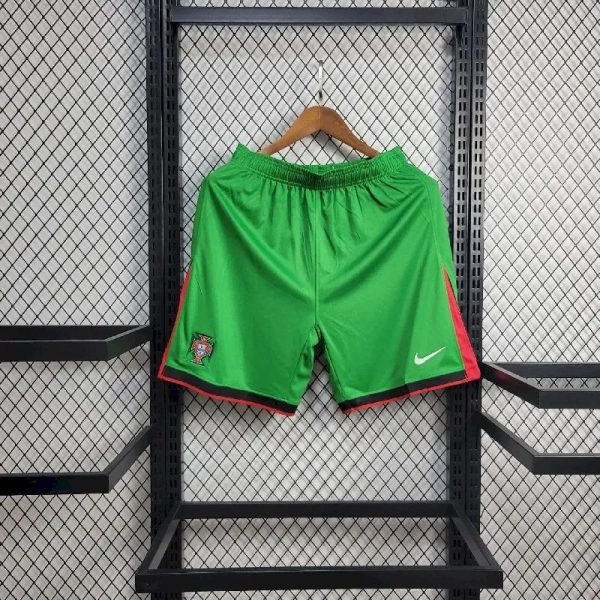 Portugal 2024/25 Euro Home Shorts