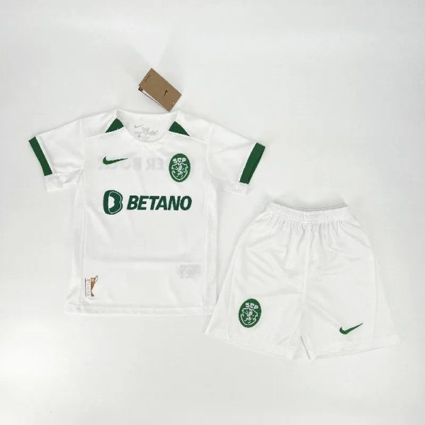Sporting Cp 2023/24 European Special Cup Winners闅嗙倝 Cup Anniversary Kids Kit