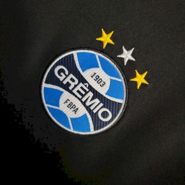 Gremio 2023/24 Pre-Match Training Jersey Black - Image 6