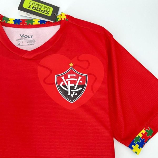 Vitoria 2024/25 Autismo Vermelha Volt Jersey - Image 5