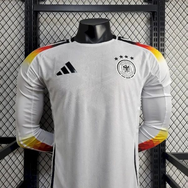 Germany 2024/25 Euro Home Long Sleeves Jersey Player Version - Image 2