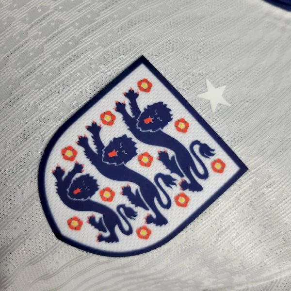 England 2024/25 Euro Home Long Sleeves Jersey Player Version - Image 6