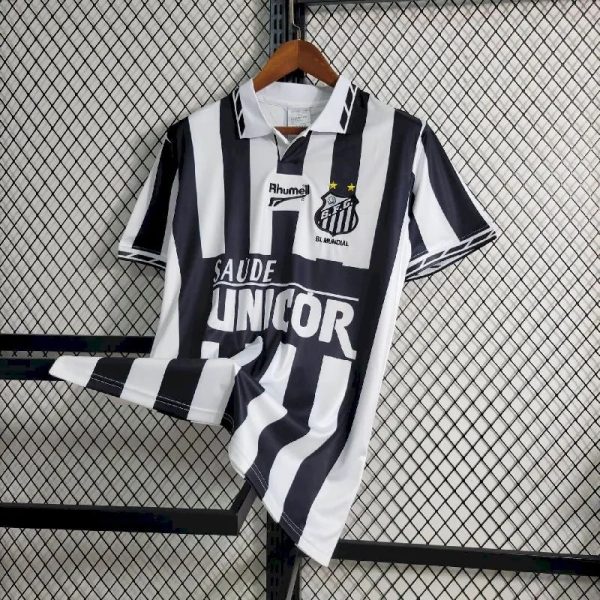 Santos 1996/97 Away Retro Jersey - Image 2