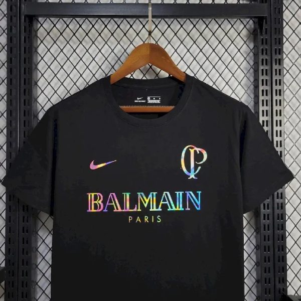 Corinthians 2024/25 Balmain Co-Branded Edition T-Shirt - Image 2