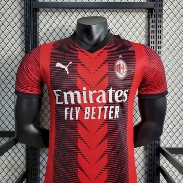 Ac Milan 2023/24 Home Jersey Player Version - Image 2