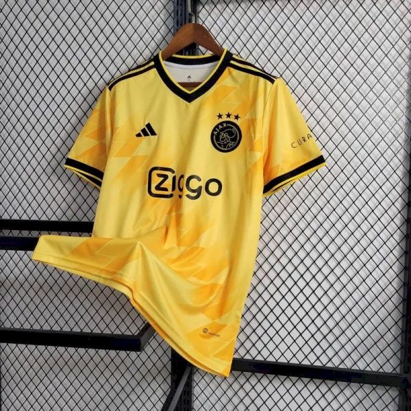 Ajax 2023/24 Yellow Boutique Jersey - Image 3