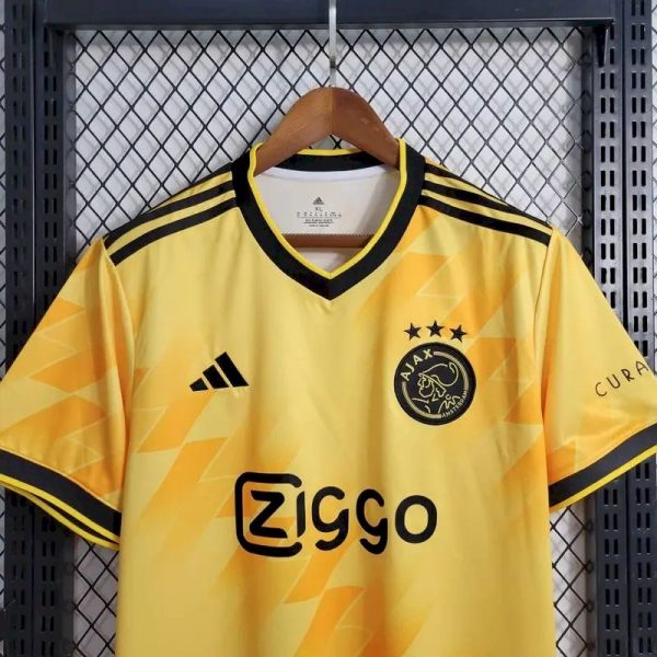 Ajax 2023/24 Yellow Boutique Jersey - Image 4