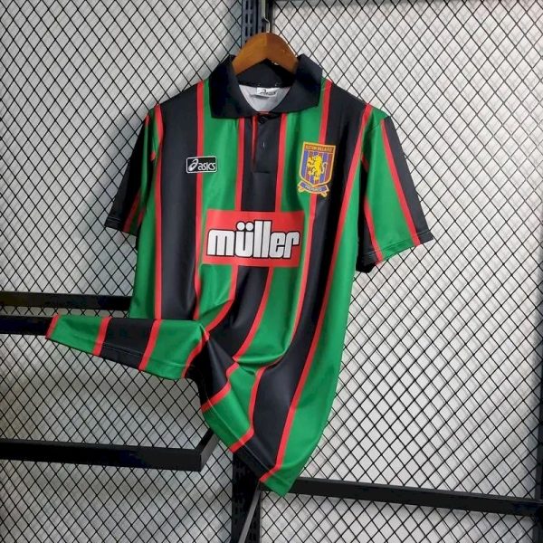 Aston Villa 1993/95 Away Retro Jersey - Image 6