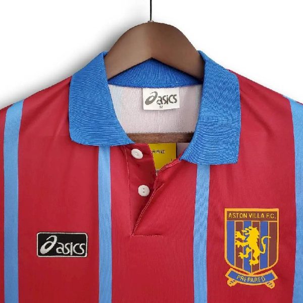 Aston Villa 1993/95 Home Retro Jersey - Image 4