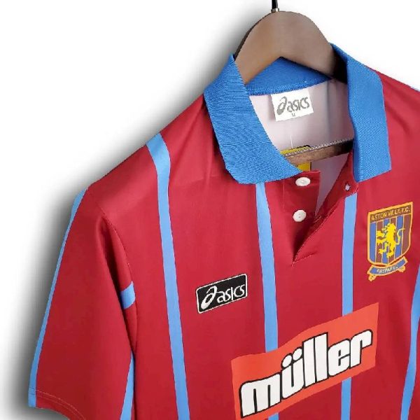 Aston Villa 1993/95 Home Retro Jersey - Image 5