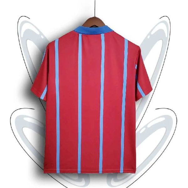 Aston Villa 1993/95 Home Retro Jersey - Image 8