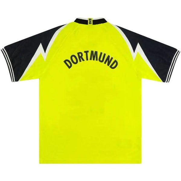 Borussia Dortmund 1995/96 Home Retro Jersey - Image 2