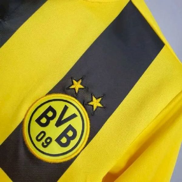 Borussia Dortmund 2012/13 Home Retro Jersey - Image 5