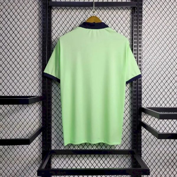 Brazil 2023/24 Light Green Polo Jersey - Image 8