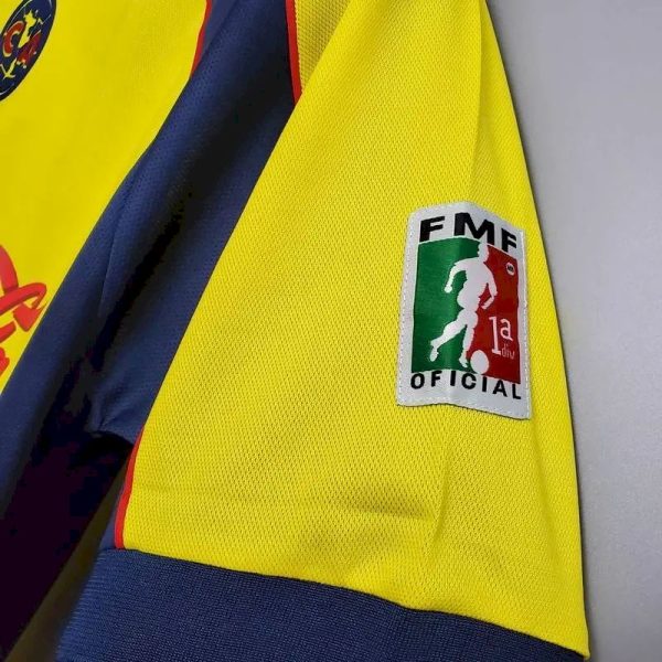 Club America 2001/02 Home Retro Jersey - Image 4