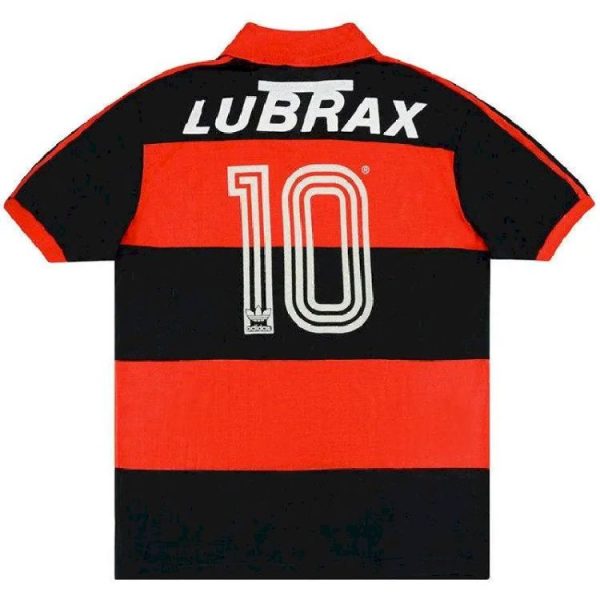 Flamengo 1987/90 Home Zico Retro Jersey - Image 2