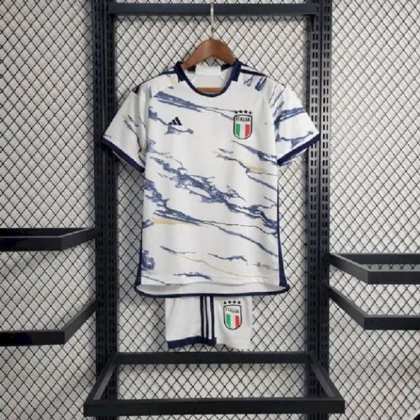 Italy 2023/24 Away Kids Kit