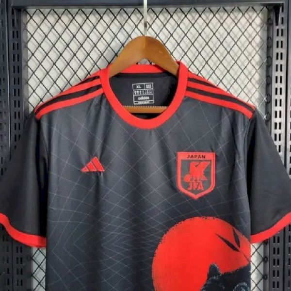 Japan 2023/24 Black Leopard Head Special Edition Jersey - Image 3
