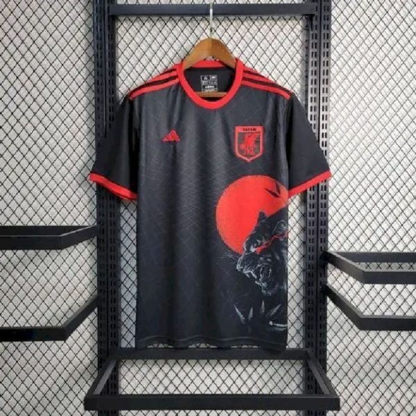 Japan 2023/24 Black Leopard Head Special Edition Jersey - Image 2