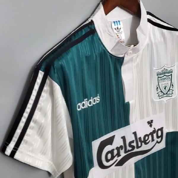 Liverpool 1995/96 Away Retro Jersey - Image 13