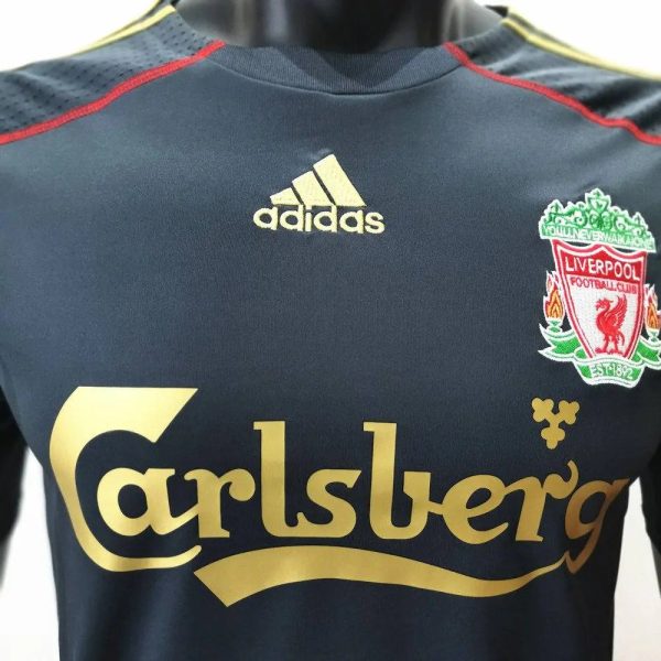 Liverpool 2009/10 Away Retro Jersey - Image 4