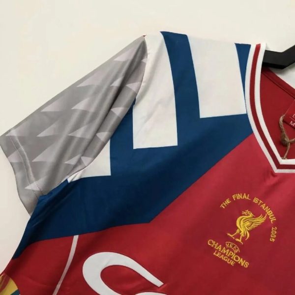 Liverpool 2005 The Final Istanbul Commemorate Retro Jersey - Image 3