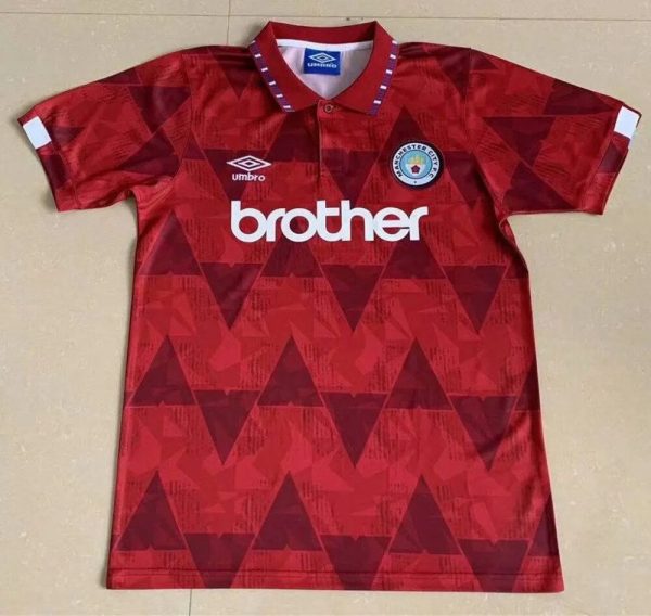 Manchester City 1990/1992 Away Retro Jersey - Image 2