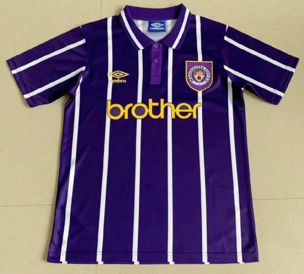 Manchester City 1993/1994 Away Retro Jersey - Image 2