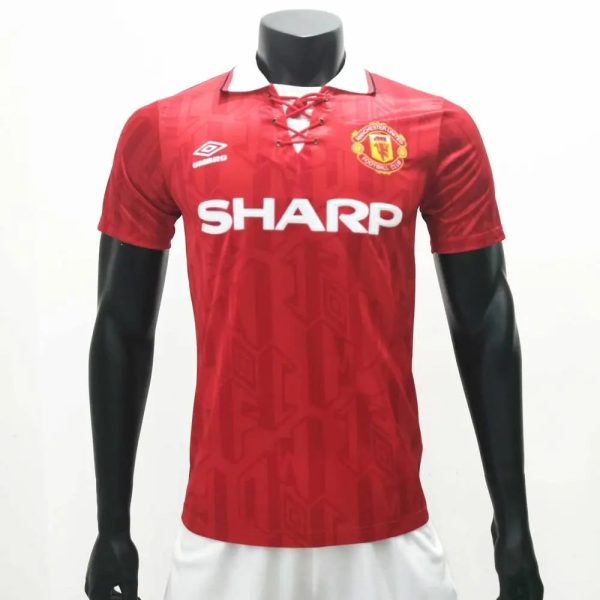 Manchester United 1992/94 Home Retro Jersey - Image 10