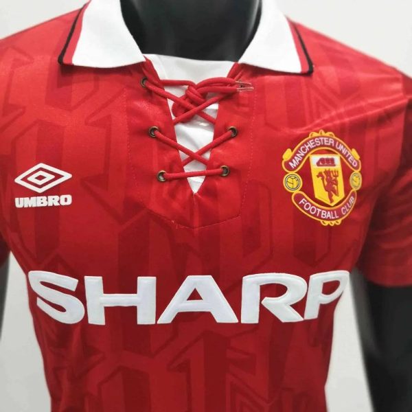 Manchester United 1992/94 Home Retro Jersey - Image 13