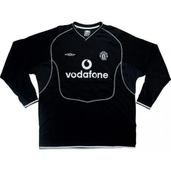Manchester United 2000/02 Goalkeeper Long Sleeves Retro Jersey - Image 2