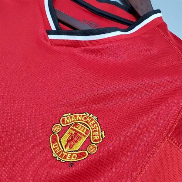 Manchester United 2000/01 Home Retro Jersey - Image 5