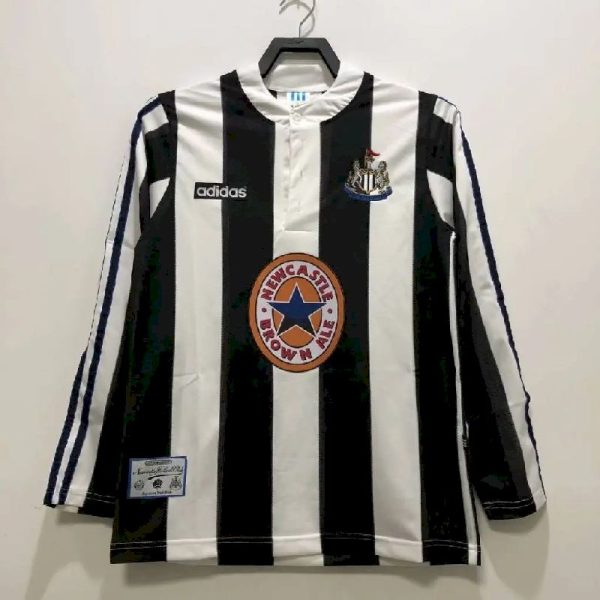 Newcastle United 1995/97 Home Long Sleeves Retro Jersey - Image 13