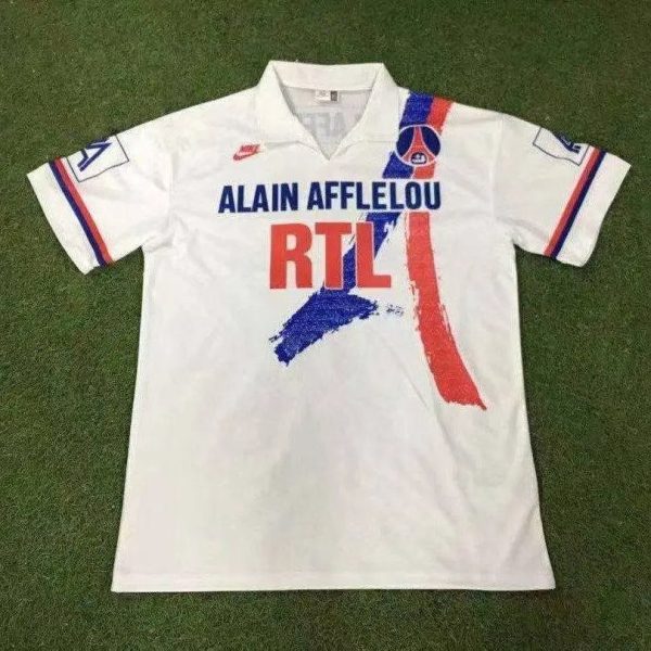 Paris Saint-Germain 1990/91 Away Retro Jersey - Image 3