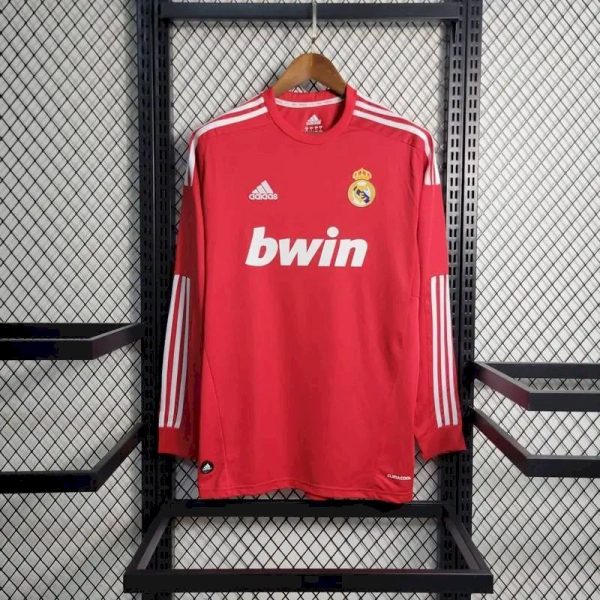 Real Madrid 2011/12 Ucl Third Long Sleeves Retro Jersey