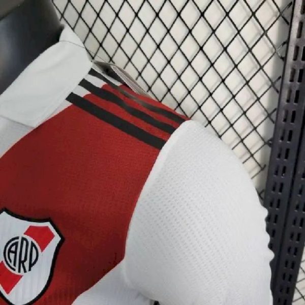 River Plate 2023/24 Home Jersey Player Version - Image 4