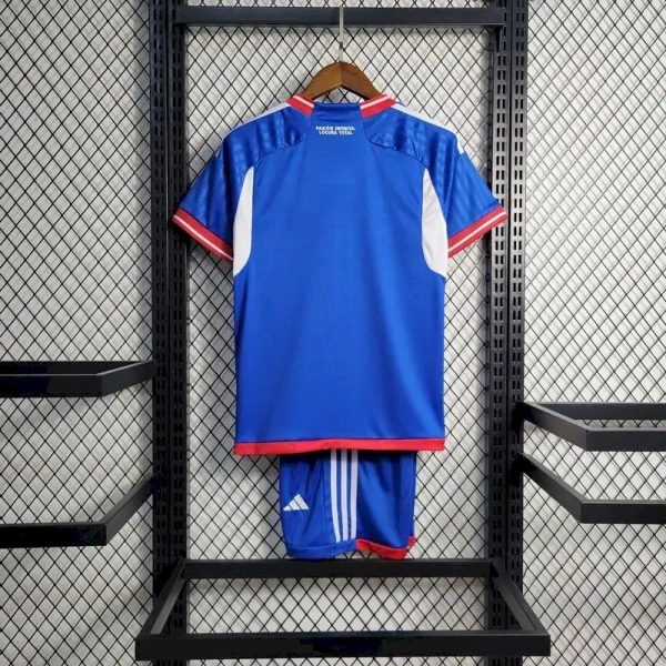 Universidad De Chile 2023/24 Home Kids Kit - Image 2