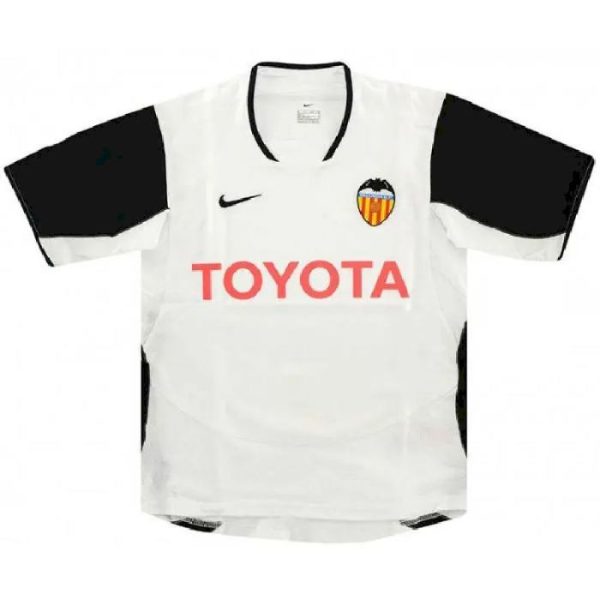 Valencia Cf 2003/2004 Home Retro Jersey