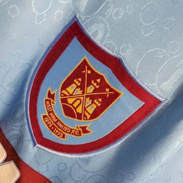 West Ham United 1995/97 Away Retro Jersey - Image 5