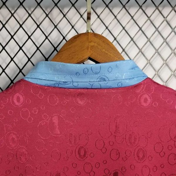West Ham United 1995/97 Home Long Sleeves Retro Jersey - Image 9