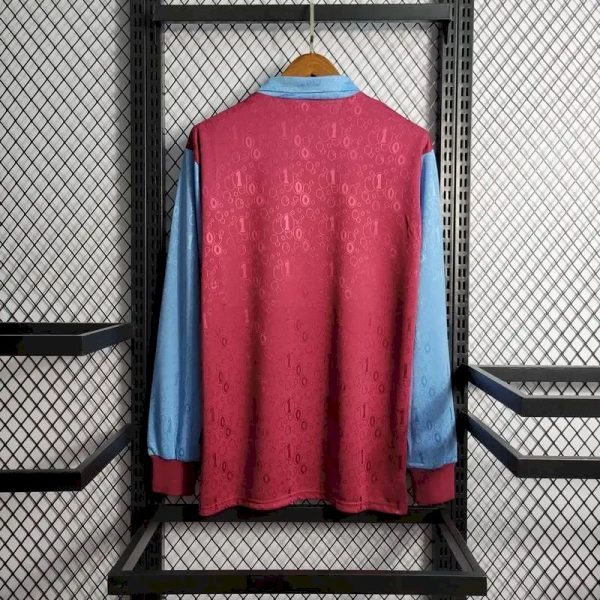 West Ham United 1995/97 Home Long Sleeves Retro Jersey - Image 10