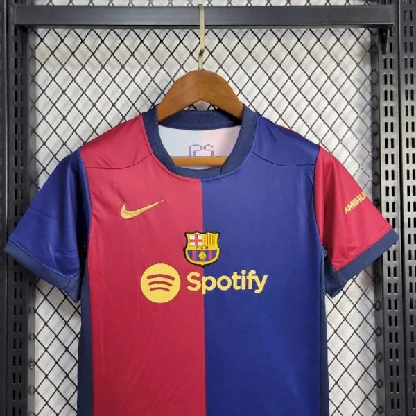 Barcelona 2024/25 Home Kids Kit - Image 2