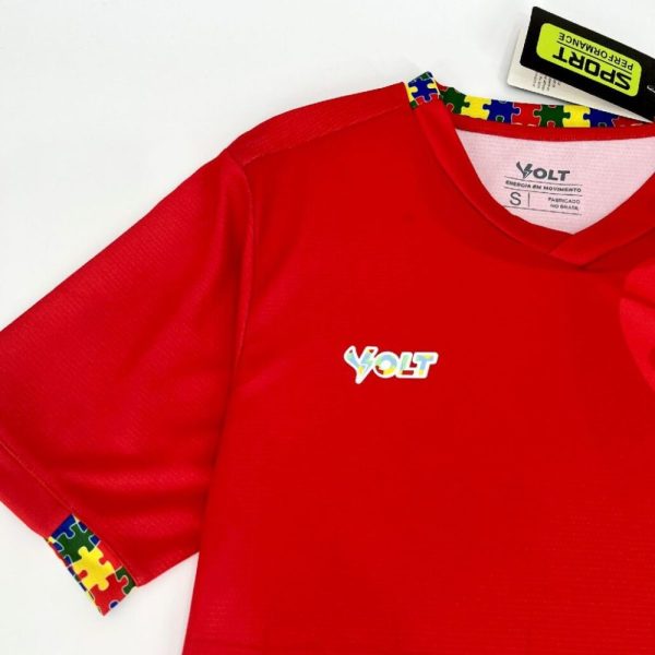 Vitoria 2024/25 Autismo Vermelha Volt Jersey - Image 4