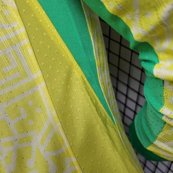 Brazil 2024/25 Home Long Sleeves Jersey Player Version - Image 6