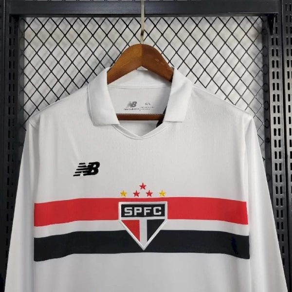 Sao Paulo 2024/25 Home Long Sleeves Jersey - Image 2