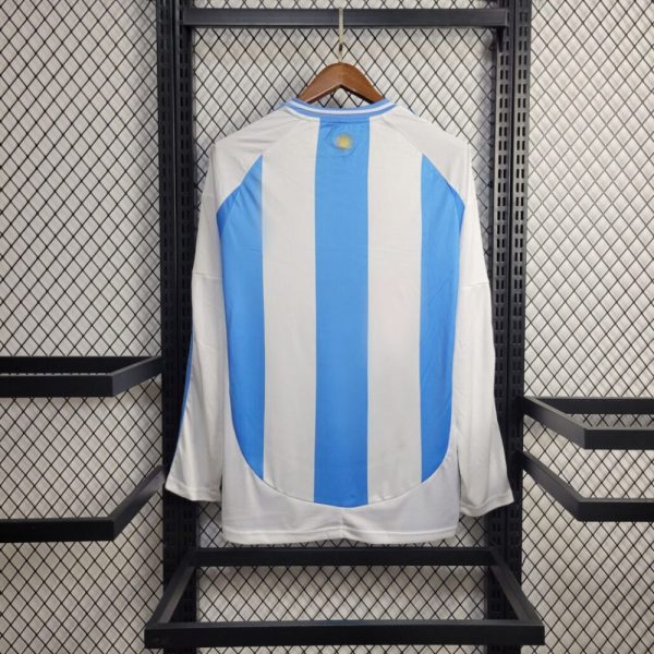 Argentina 2024/25 Home Long Sleeves Jersey - Image 2