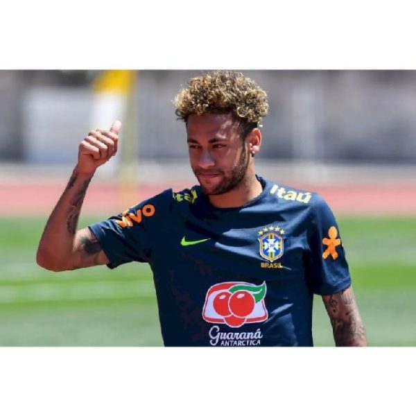 Brazil 2018 Pre-Match Training Jersey - Image 4