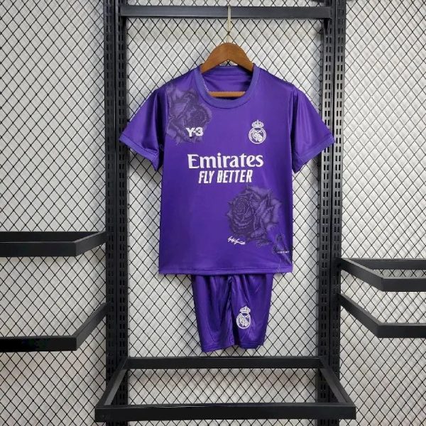 Real Madrid 2024/25 Y-3 Rose Special Edition Kids Kit