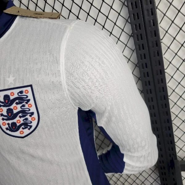 England 2024/25 Euro Home Long Sleeves Jersey Player Version - Image 8